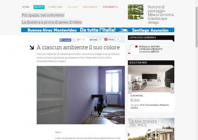 la Repubblica – Casa & Design, 2011 june 9