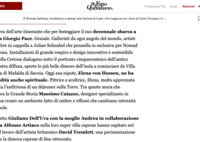 Il Fatto Quotidiano, 10 July 2022